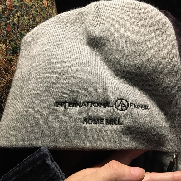 International Paper Rome Mill grey OSFA cap - Picture 2 of 4